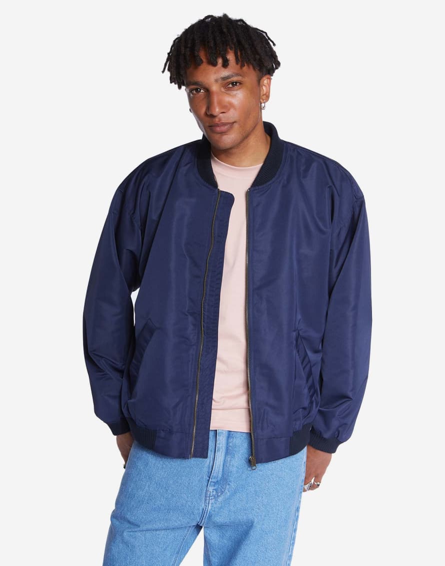 OLOW Navy Blue Tulbend Jacket