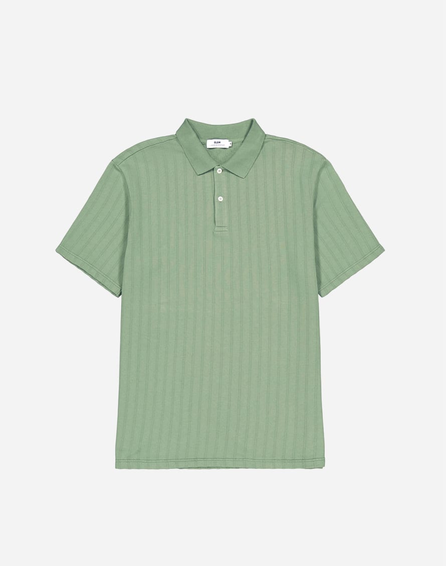 OLOW Sage Green Fez Polo Shirt
