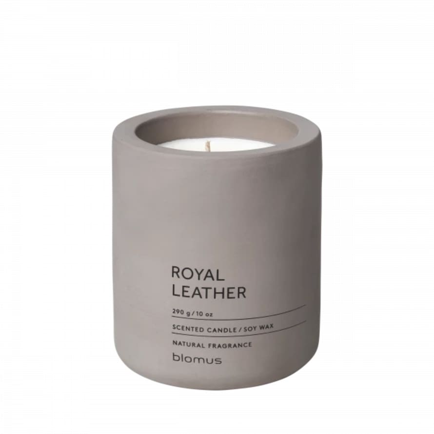 Blomus Satellite Royal Leather Fraga Scented Candle