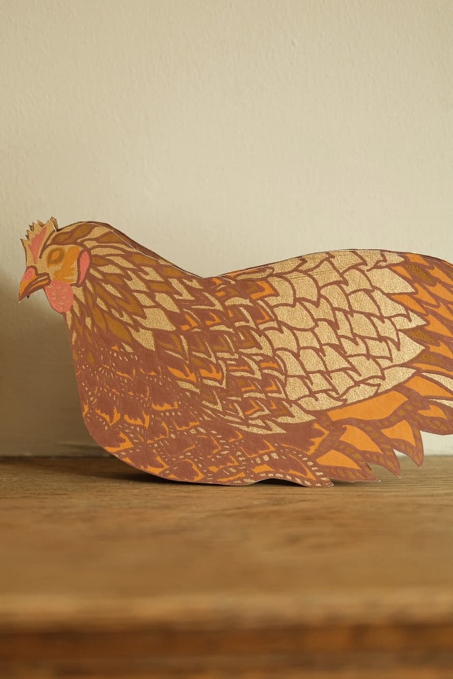 East End Press Chicken Greeting Card