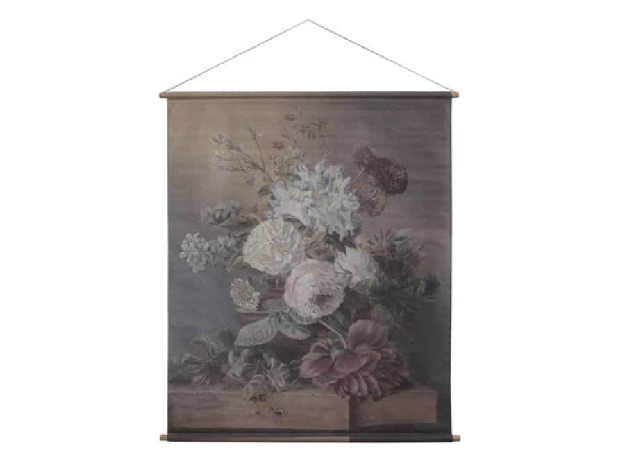 Maitri Canvas For Hanging W. Floral Print