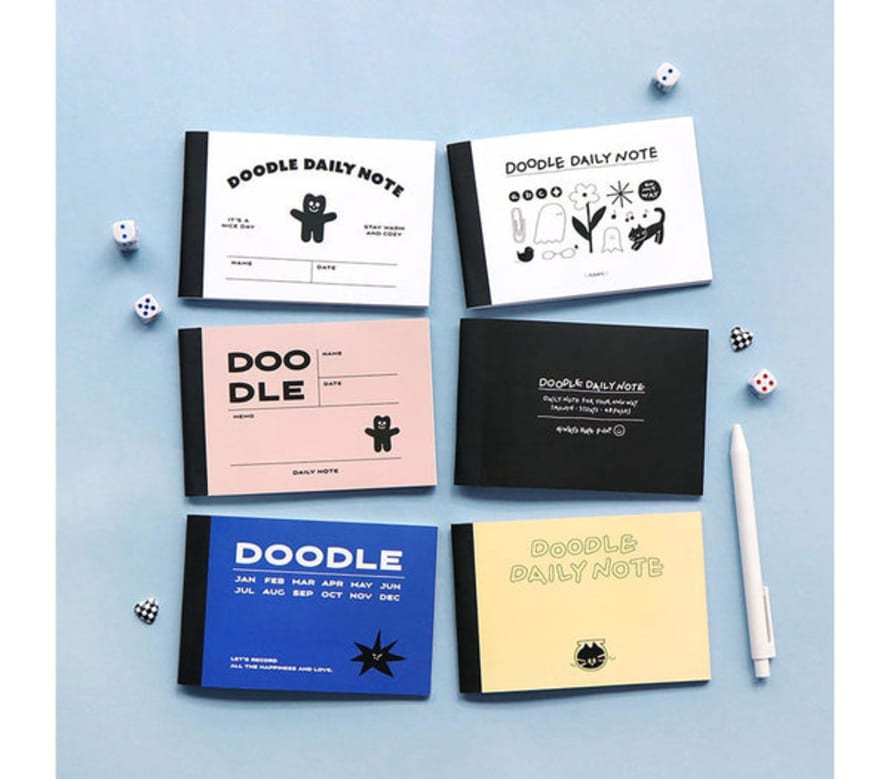 Chandal Doodle Daily Mini Notebook