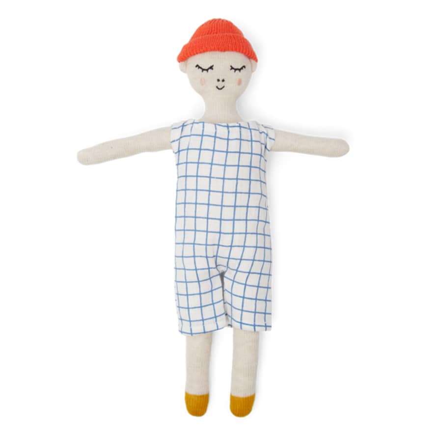 Sophie Home Buddy Grid - Cotton Knit Doll