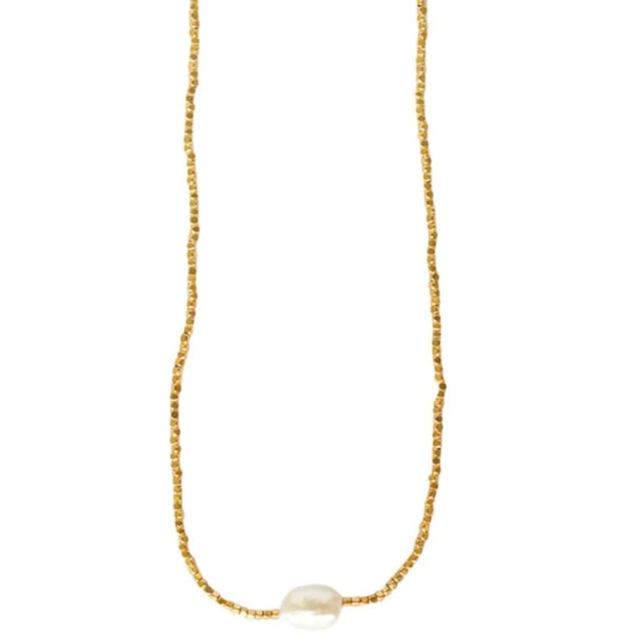TUSKcollection Ibu Peggy Queen Pearl Necklace