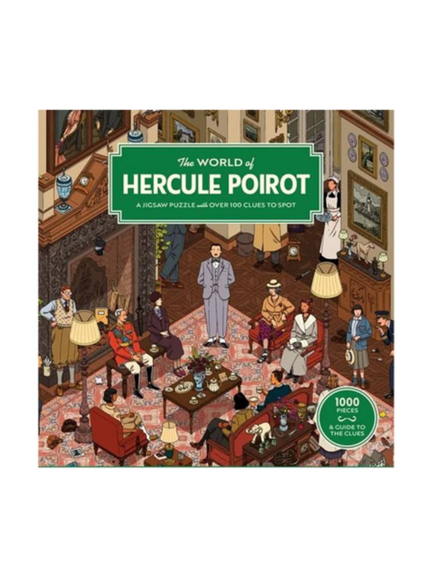 Bookspeed World Of Hercule Poirot Jigsaw