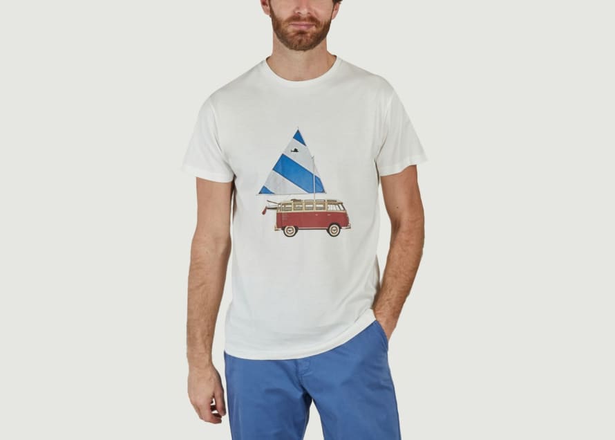Bask in the sun Sailing Van T-shirt