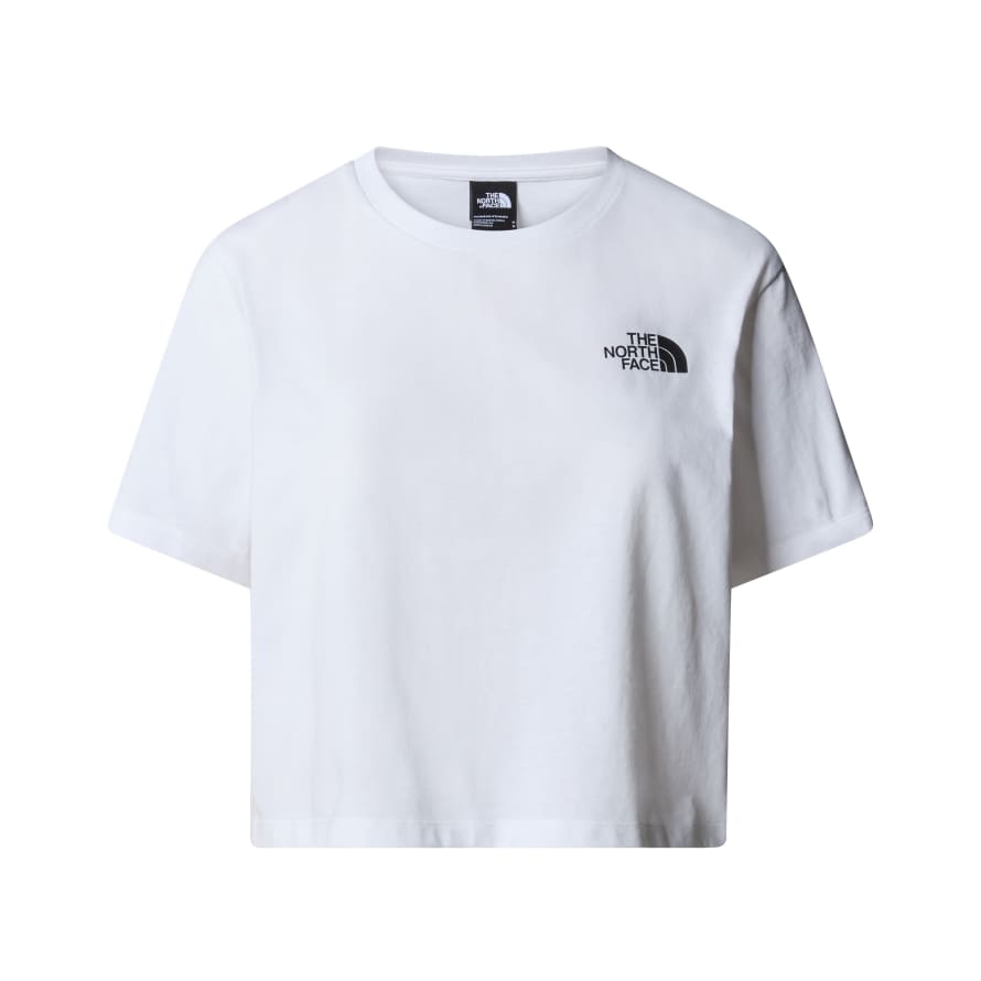 The North Face  The North Face - T-shirt Blanc Cropp
