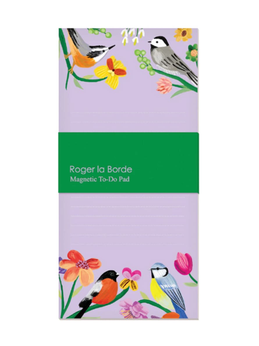 Roger la Borde Birdhaven Magnet Notepad