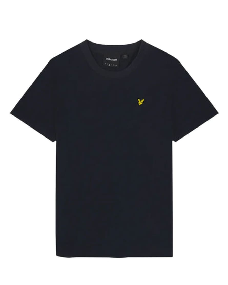Lyle and Scott Ts2003v Rally Tipped T Shirt In Dark Navy