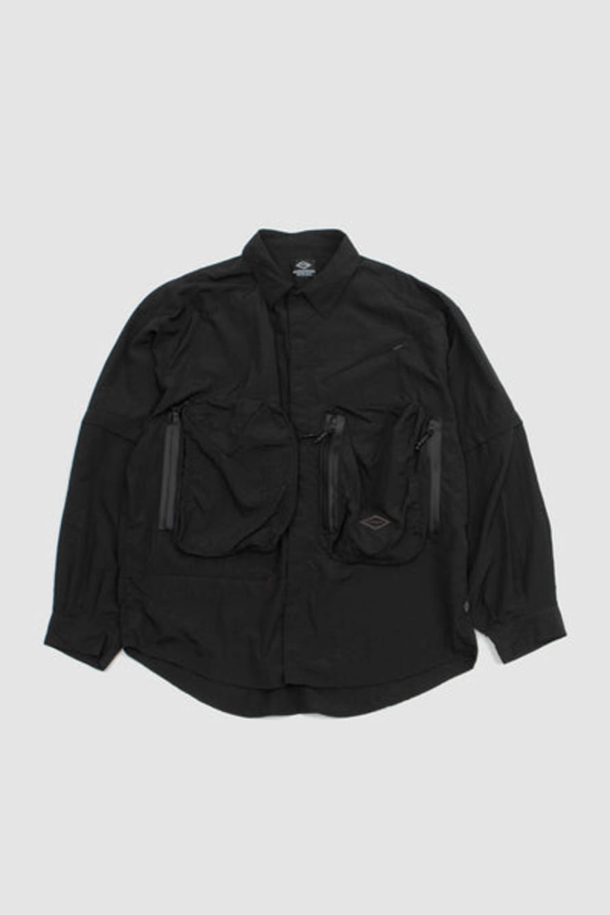 Manastash Extra Mile Cargo Shirt Black