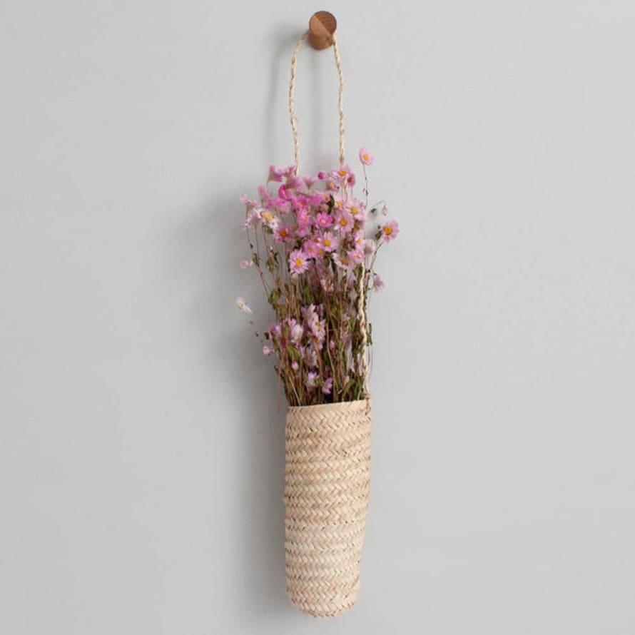 Bohemia Long Hanging Dried Flower Baskets