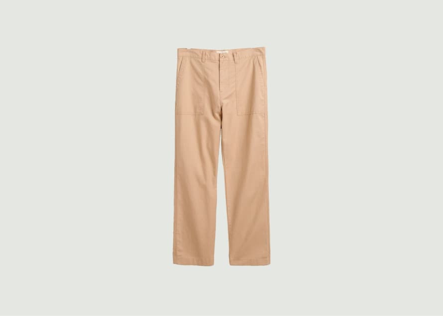 Gant Cotton And Linen Chino Pants