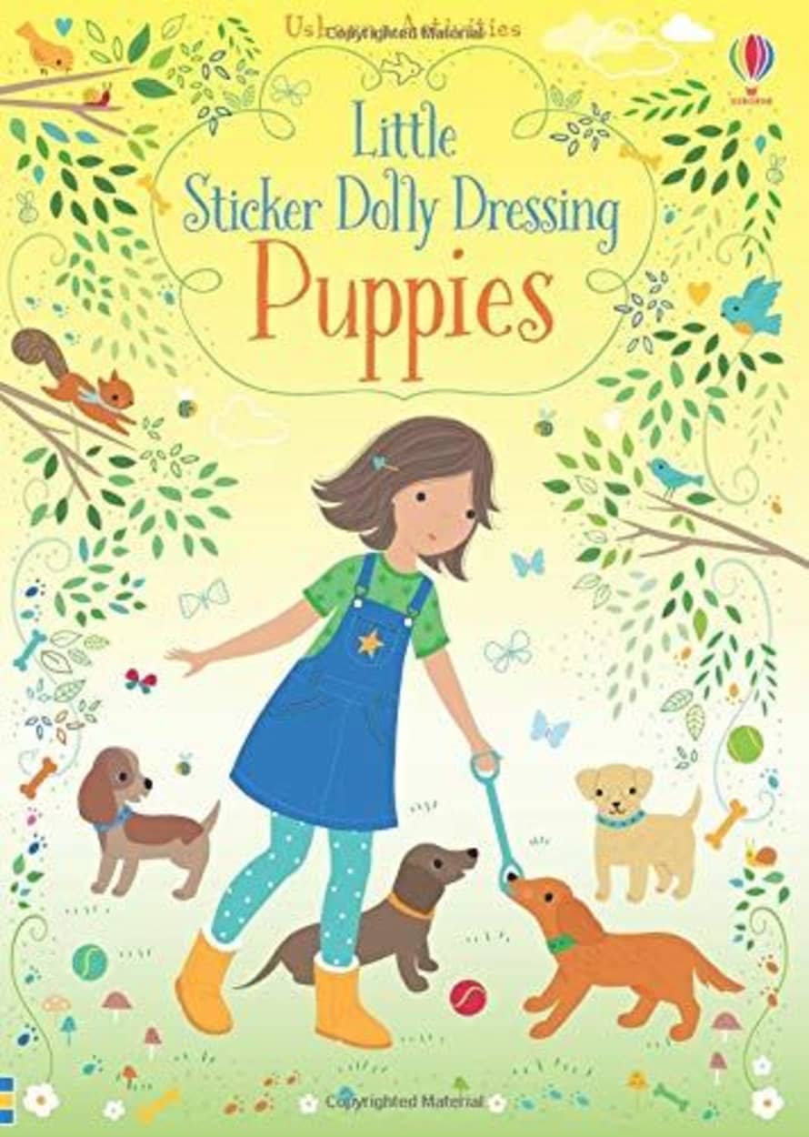 Books Little Sticker Dolly Dressing: Puppies