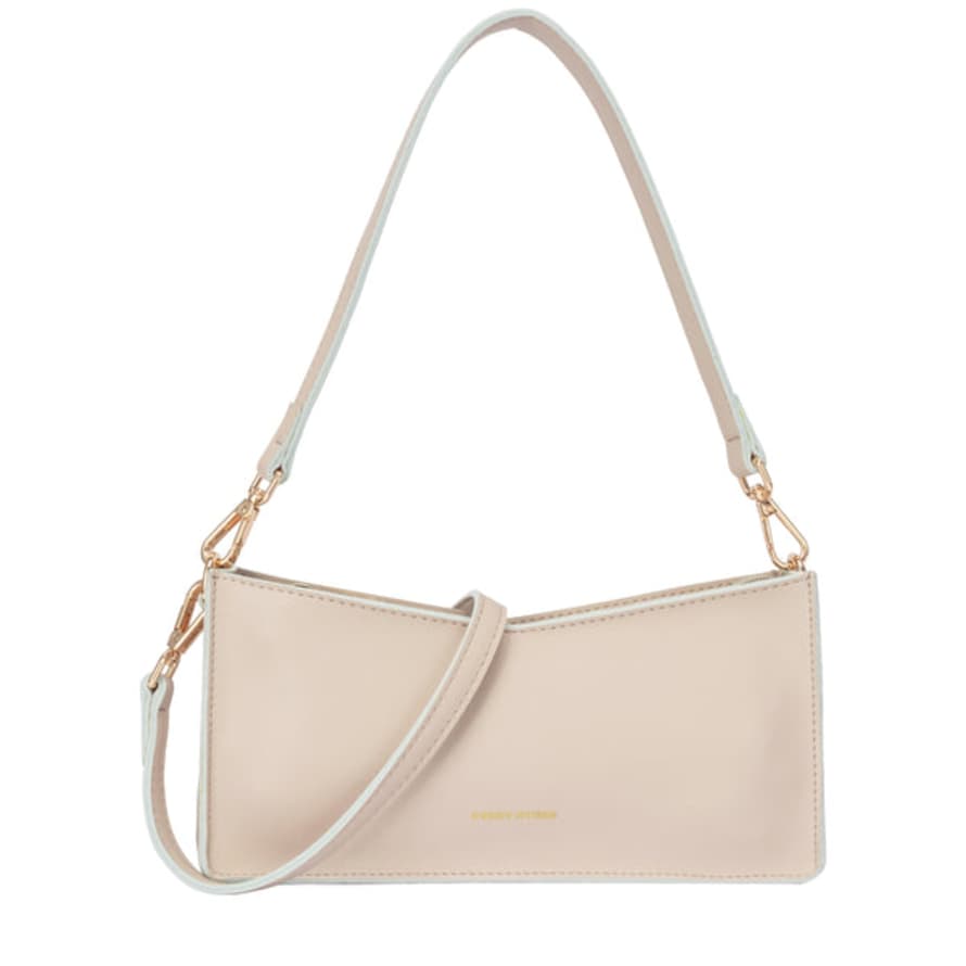 Every Other Bags Every Other Single Strap Zip Shoulder Bag - Taupe
