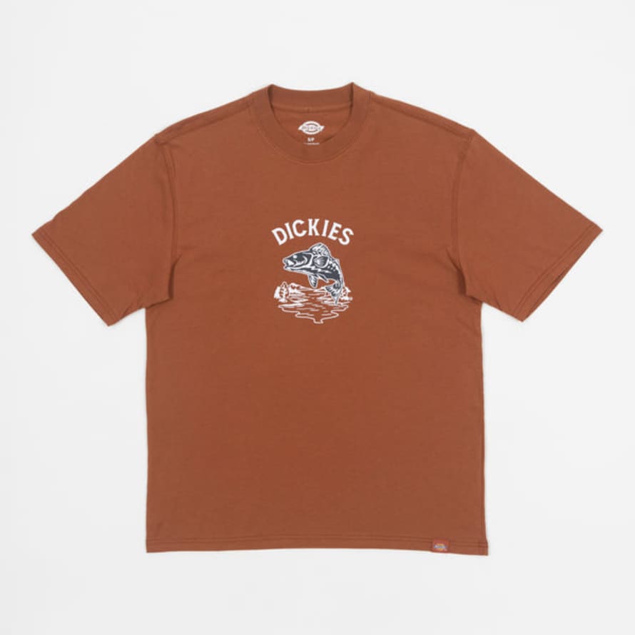 Dickies Dumfries Graphic T-shirt In Light Brown