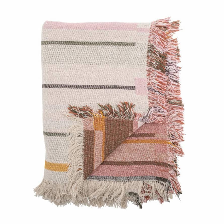 Bloomingville Toscana Recycled Cotton Throw