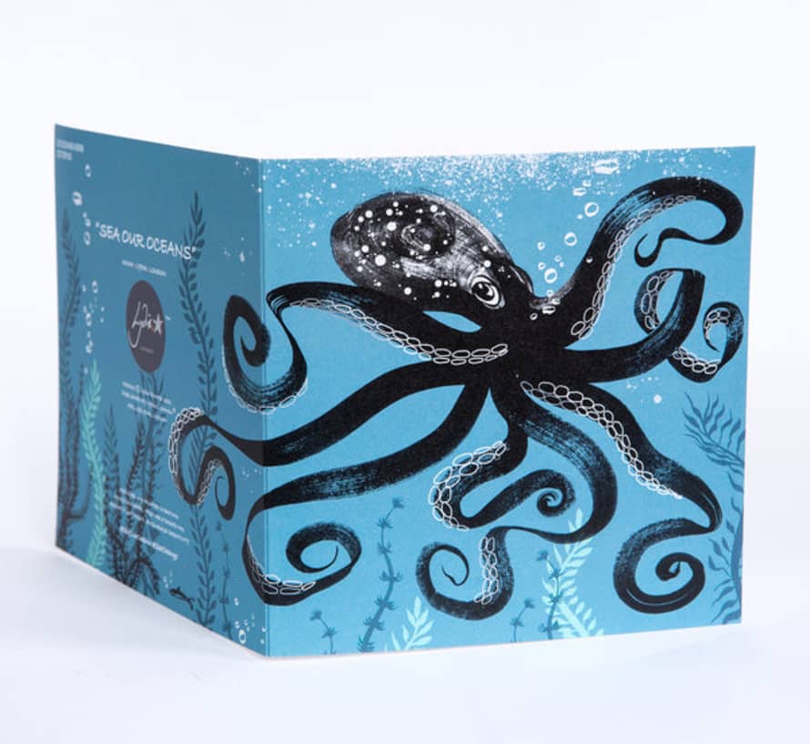Lydia. London Sea Our Oceans - Octopus Card
