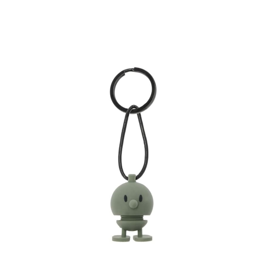 Hoptimist Green Bumble Keychain