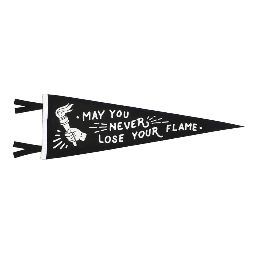 Oxford Pennant May You Never Lose Your Flame Pennant