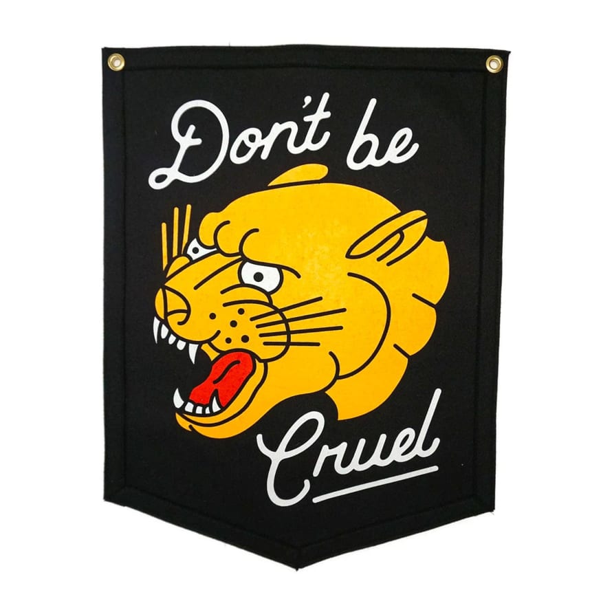 Oxford Pennant Dont Be Cruel Camp Flag