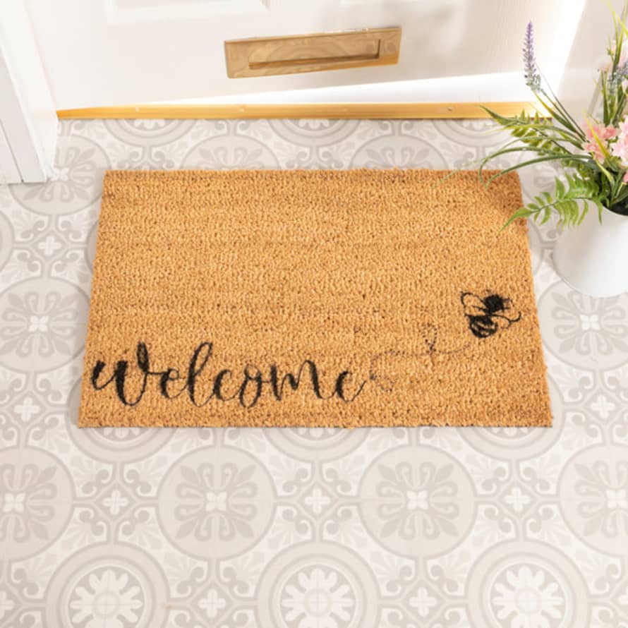Distinctly Living Welcome Bee Doormat