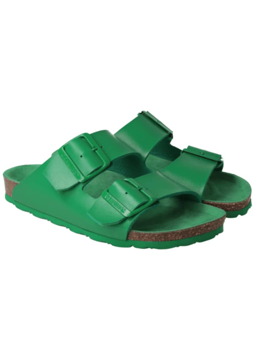 Genuins Footwear Honolulu Vegan Mojito Green Sandals G104772