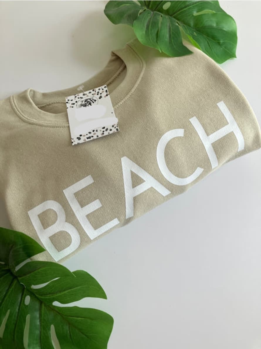 BUNNY AND CLARKE Beach Sweatshirt - Sand