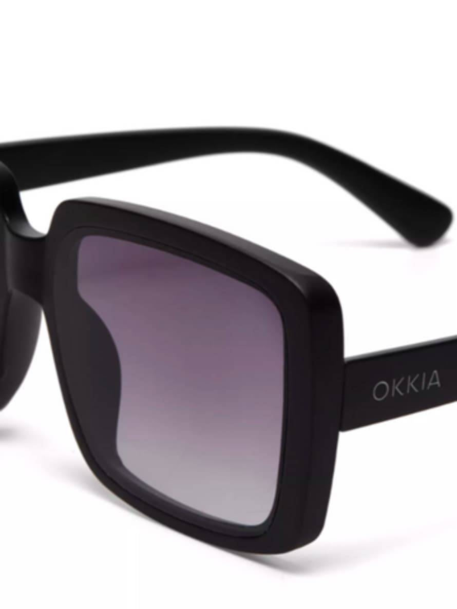 OKKIA Alessia Black Sunglasses