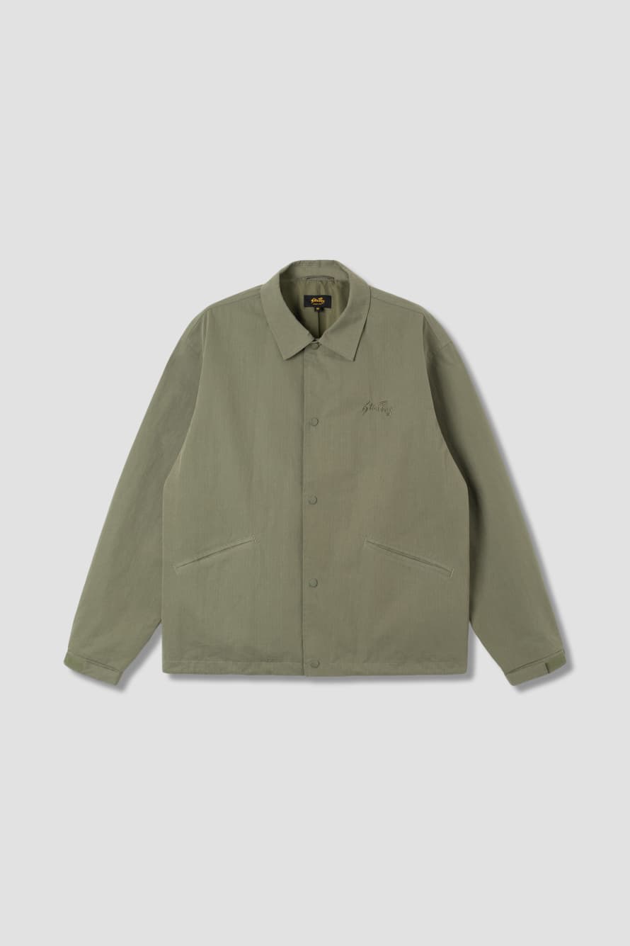 Stan Ray  Coach Jacket - Olive Nyco Ripstop