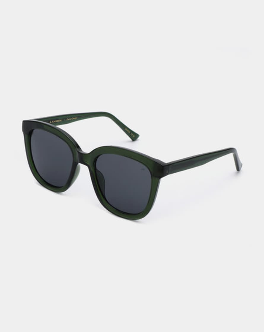 A.Kjaerbede  - Billy Sunglasses - Dark Green Transparent
