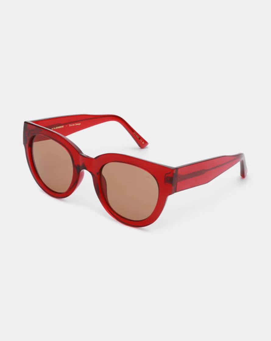 A.Kjaerbede  - Lilly Sunglasses - Red Transparent