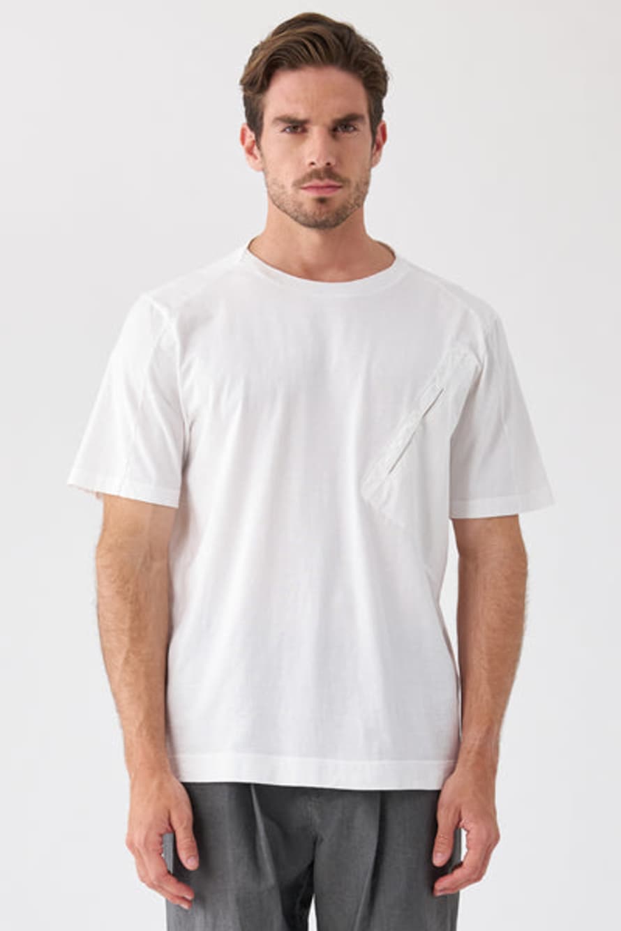 Transit Loose Fit Cotton T-shirt White