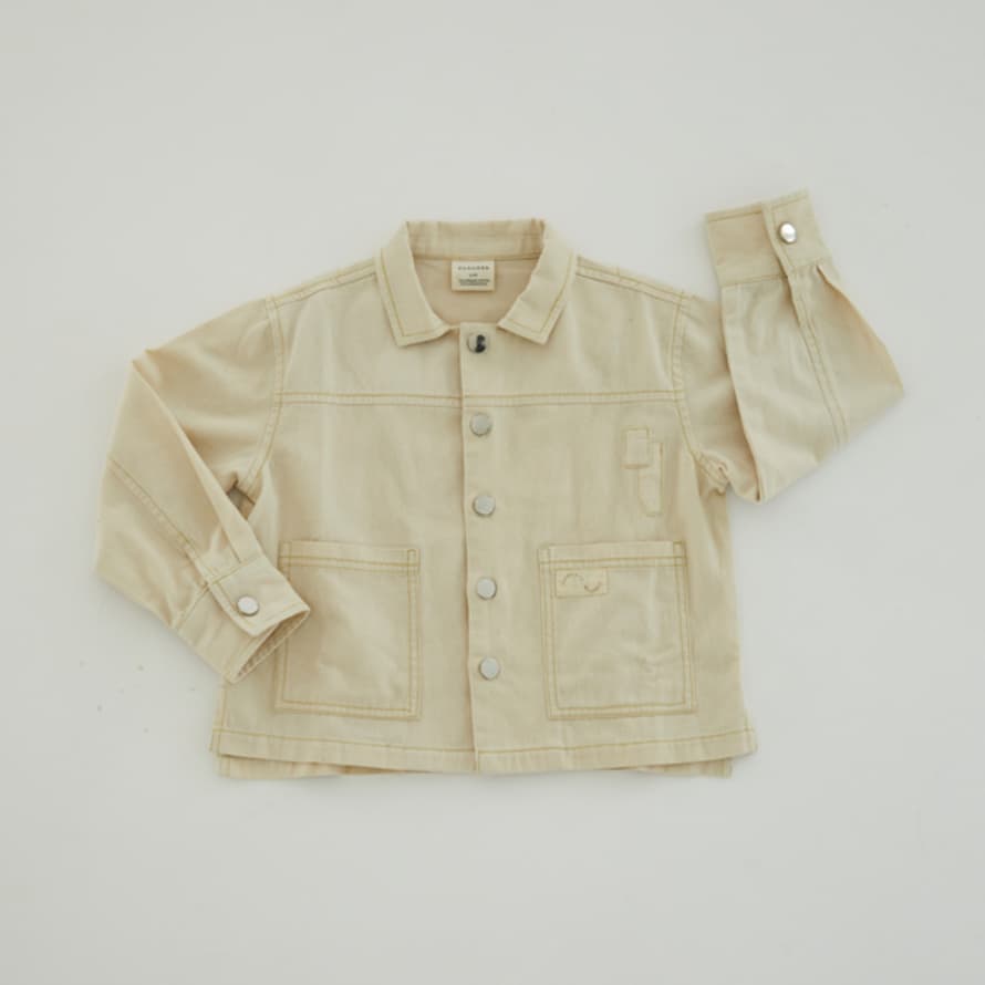 Claude & Co. : Cream Patch Kids Jacket