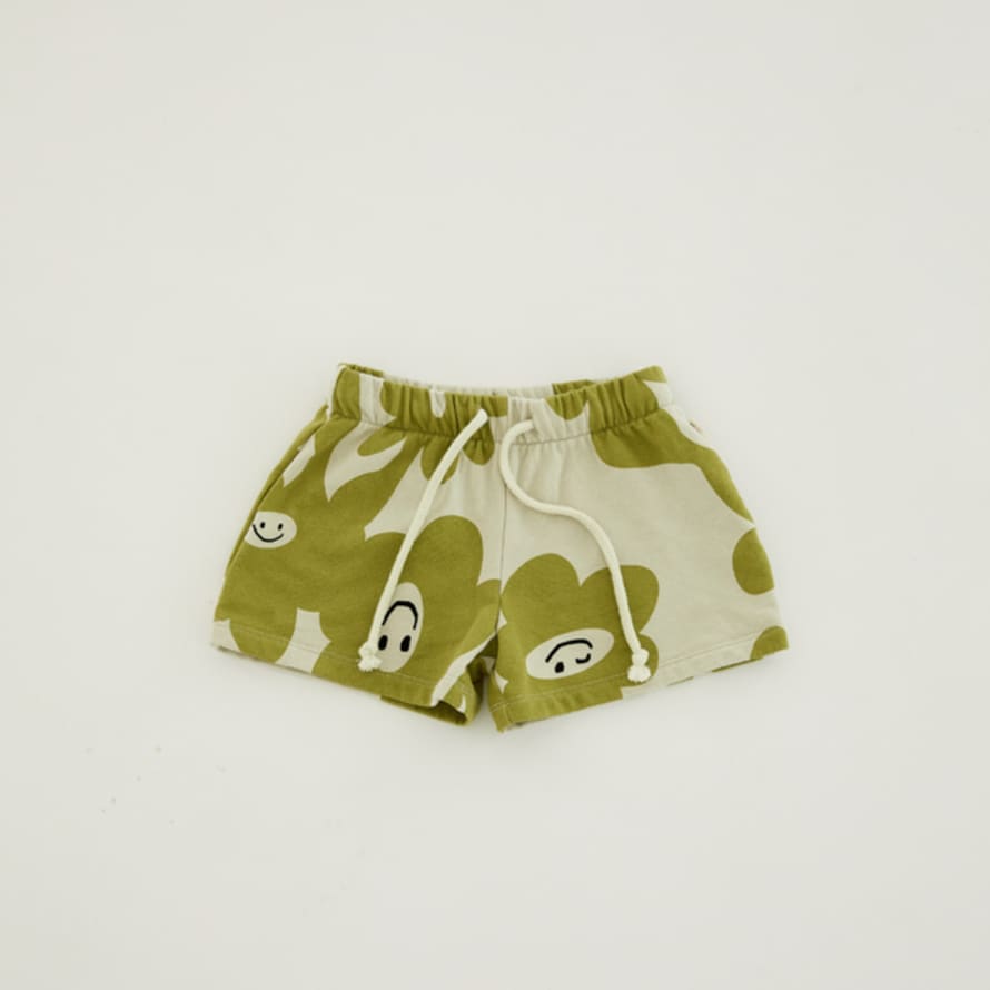 Claude & Co. : Smiley Splodge Print Sweat Shorts