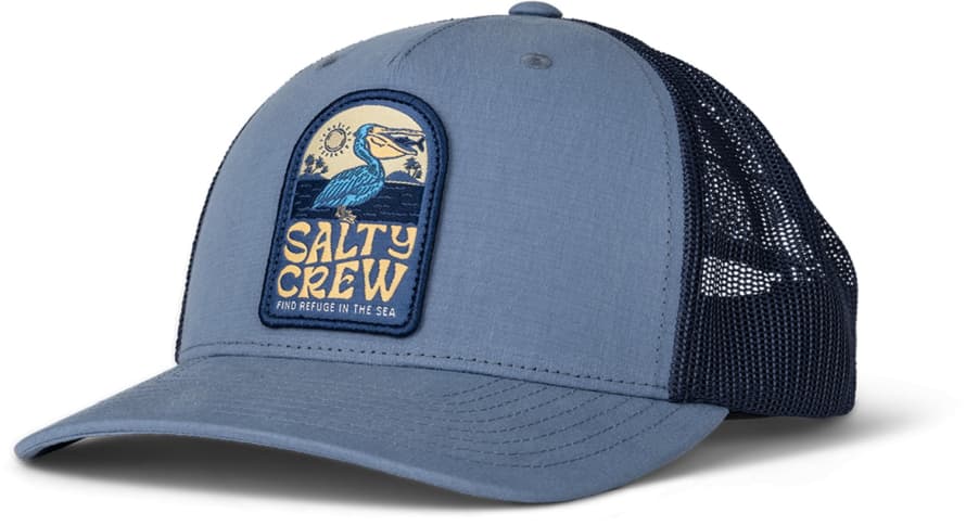 Salty Crew Salty Crew - Casquette Trucker Seaside Bleu