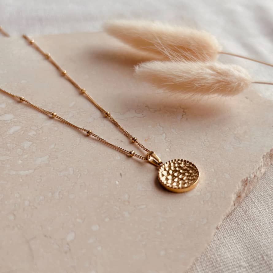 Little Nell Hammered Coin Necklace