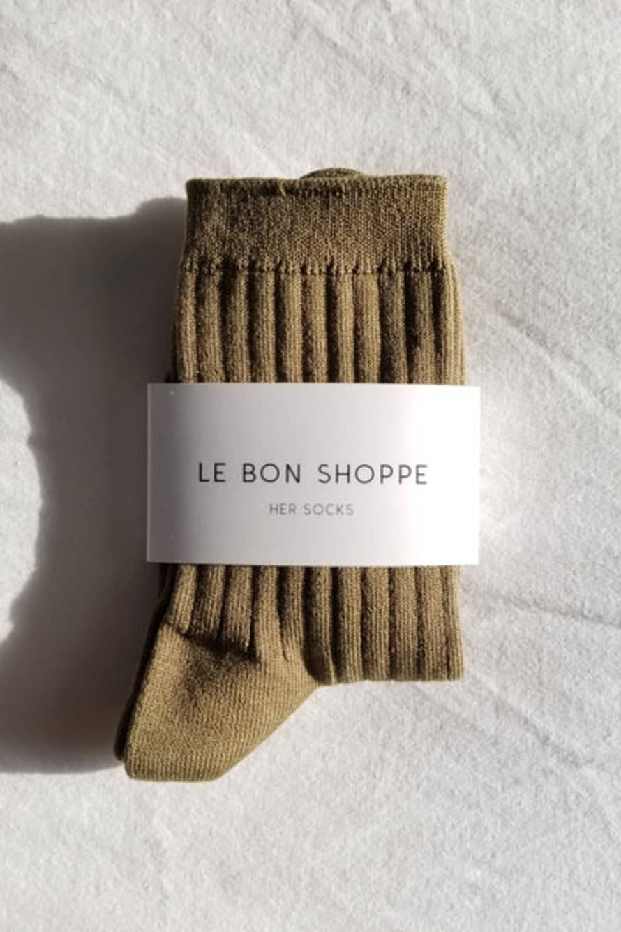 Le Bon Shoppe Her Socks - Pesto