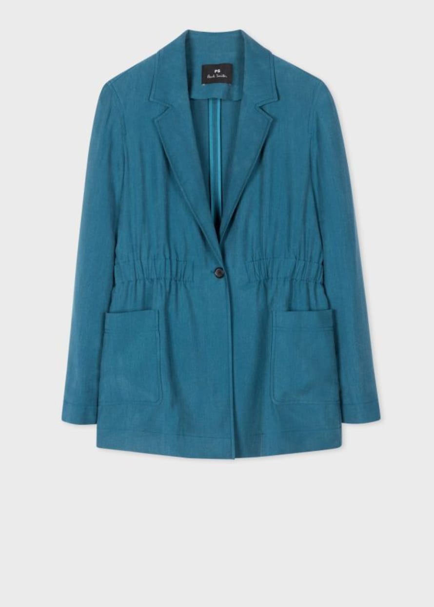 Paul Smith Teal Casual Womens Jacket