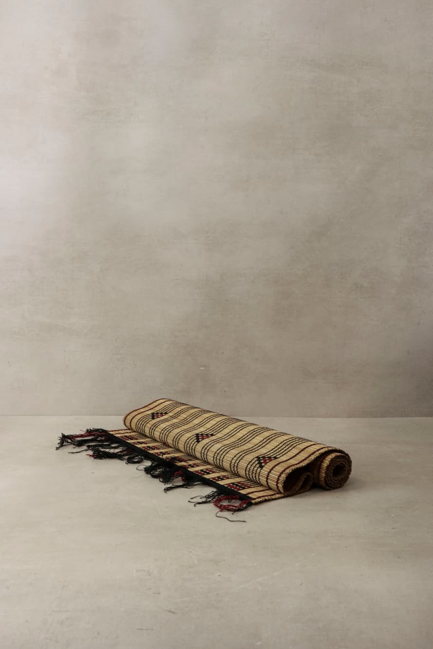 botanicalboysuk Tuareg Reed And Textile Mat - 77.1