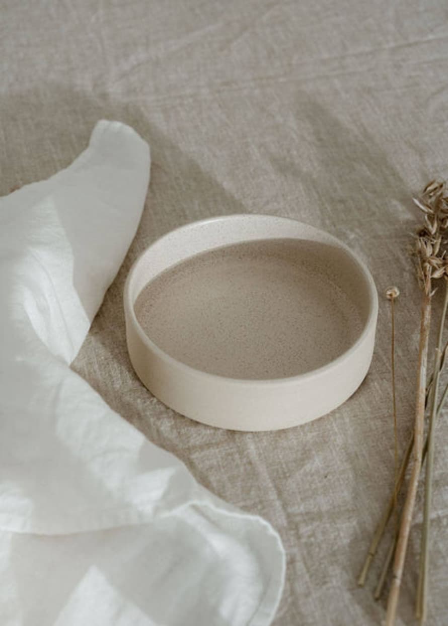 O Cactuu Bowl Cream - Saladeschaal - Pastakom - Handgemaakt - Cadeau