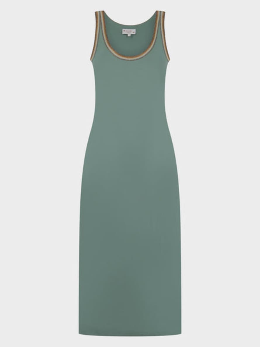 Nooki Design Finch Jersey Dress - Seafoam