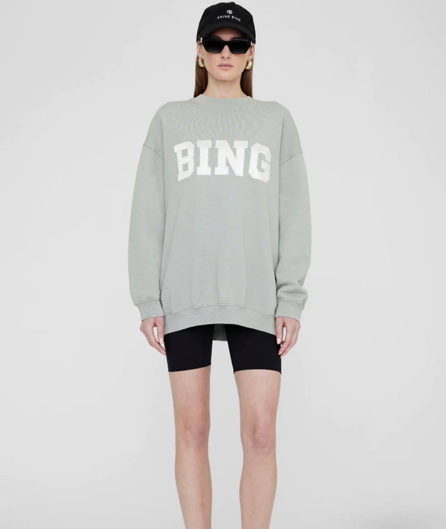 Square Anine Bing Tyler Sweatshirt Satin Bing