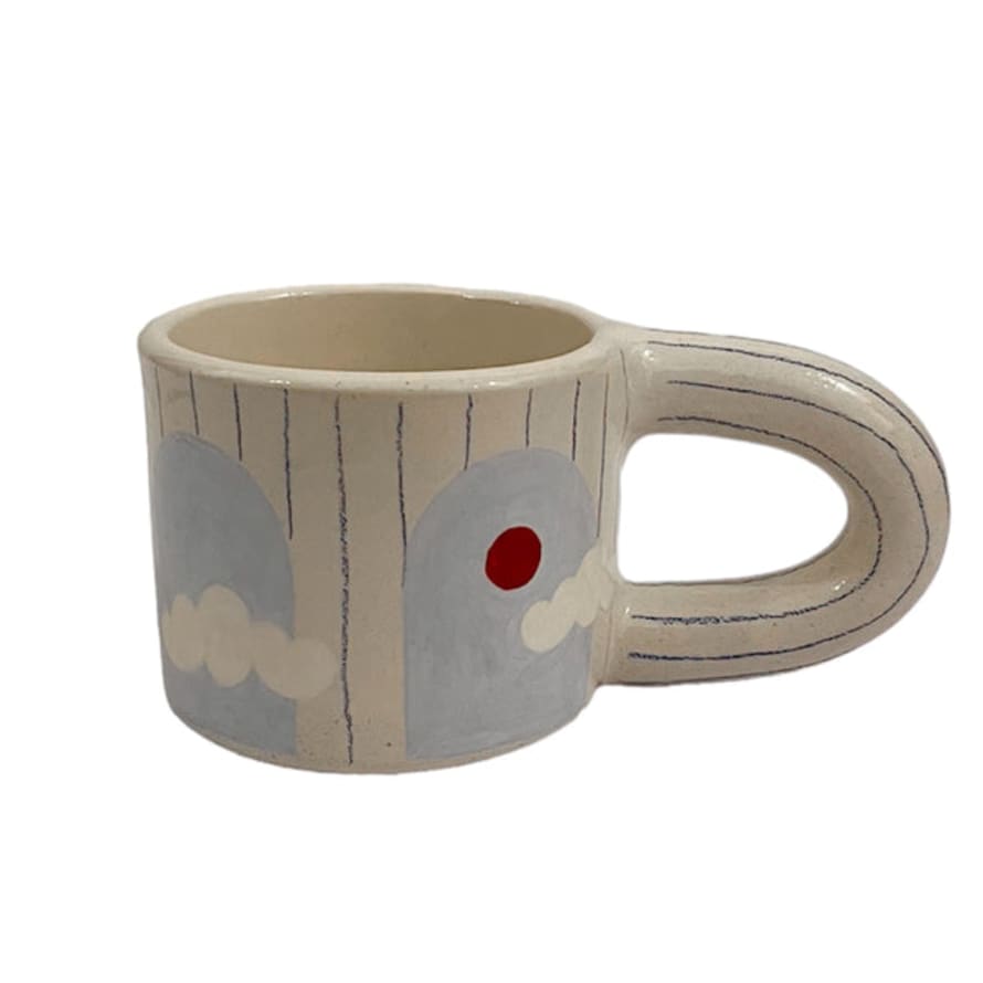 Jeje.things Taza Clouds Pencil Stripes -