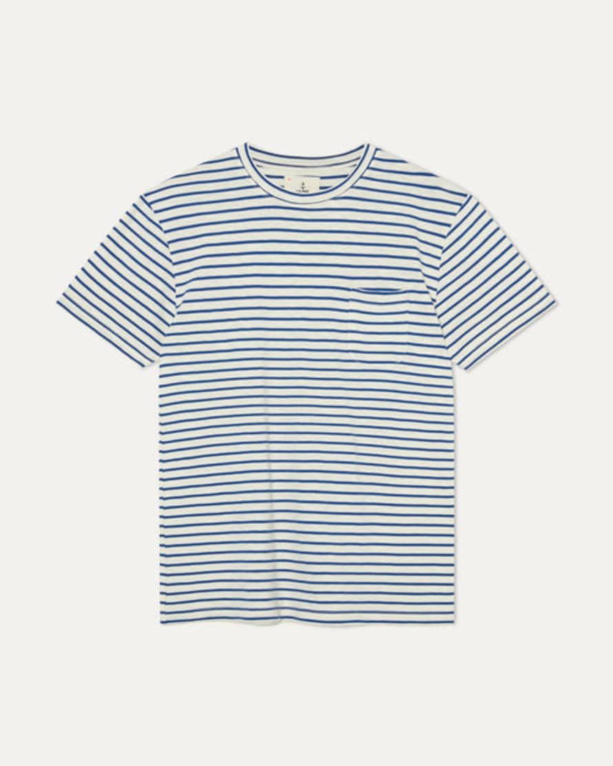 La Paz Guerreiro Blue Stripes T Shirt