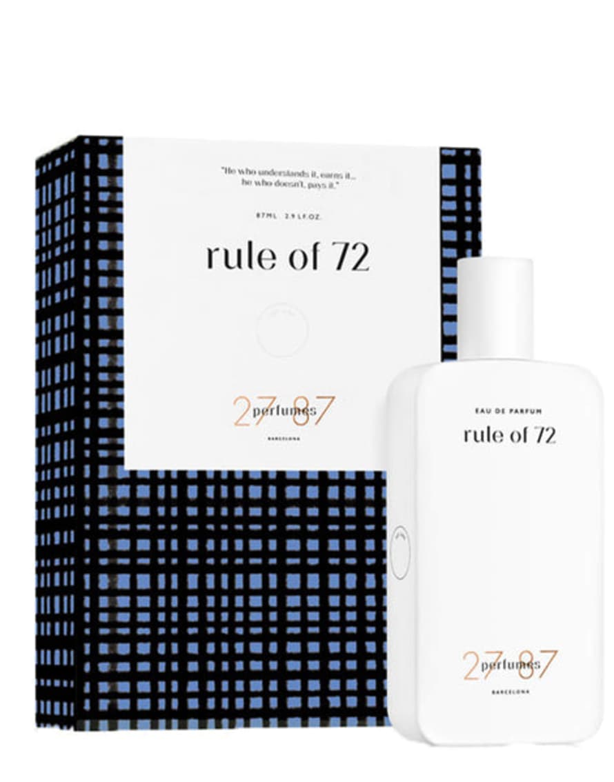 27 87 Eau De Parfum Rule of 72 87ml
