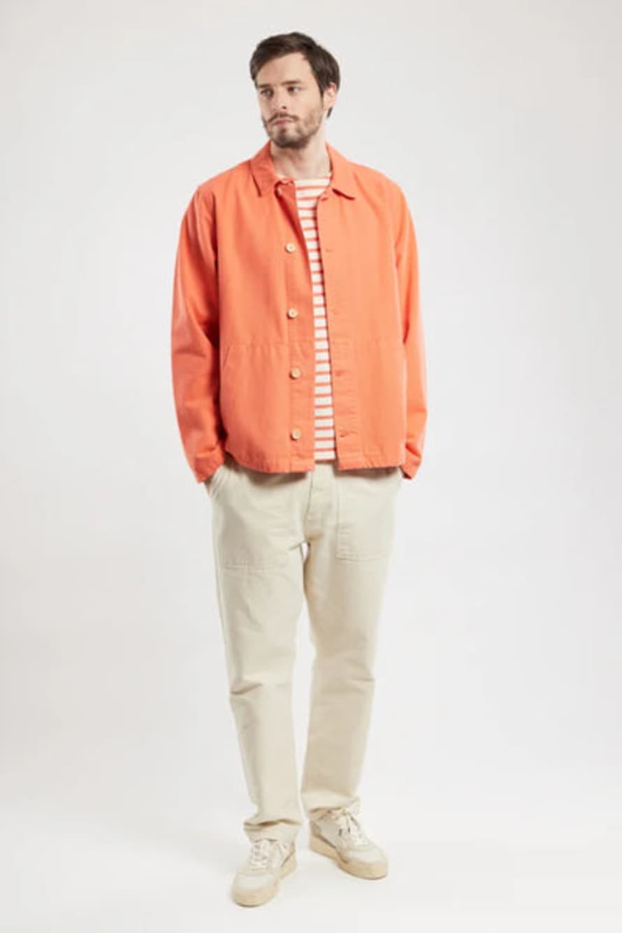 Armor Lux 72932 Heritage Fisherman's Jacket In Coral