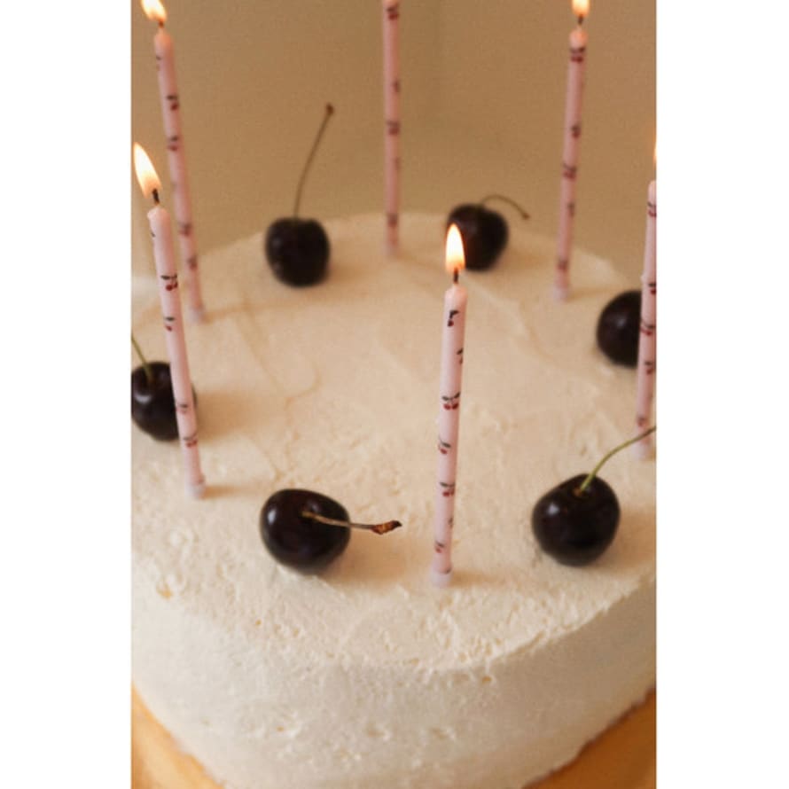 Konges Slojd (KS100778) Birthday Candles Print - Cherry