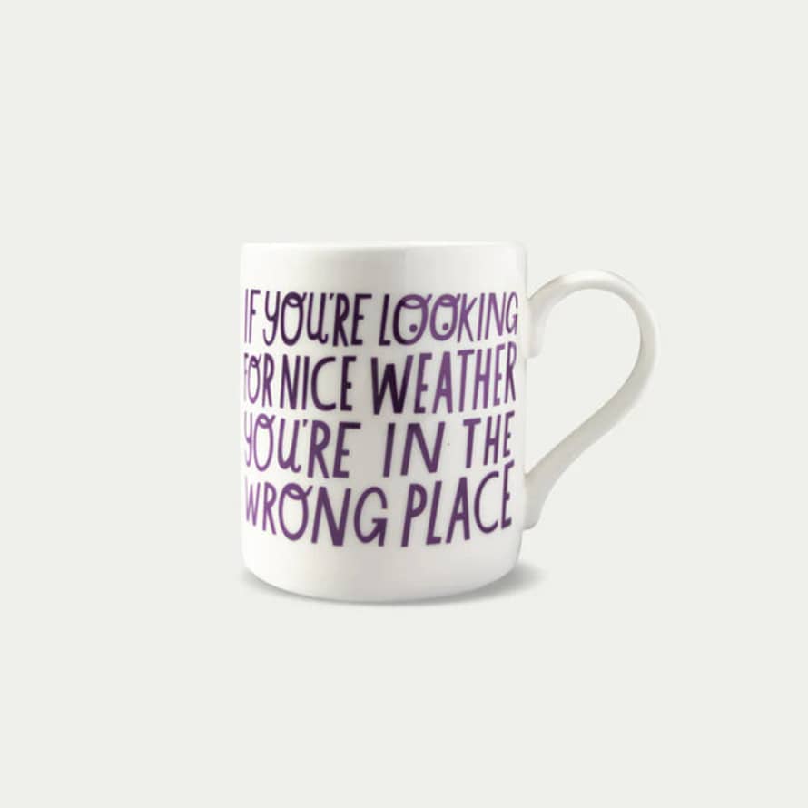 Oldfield design co Nice Weather Scotland Mug