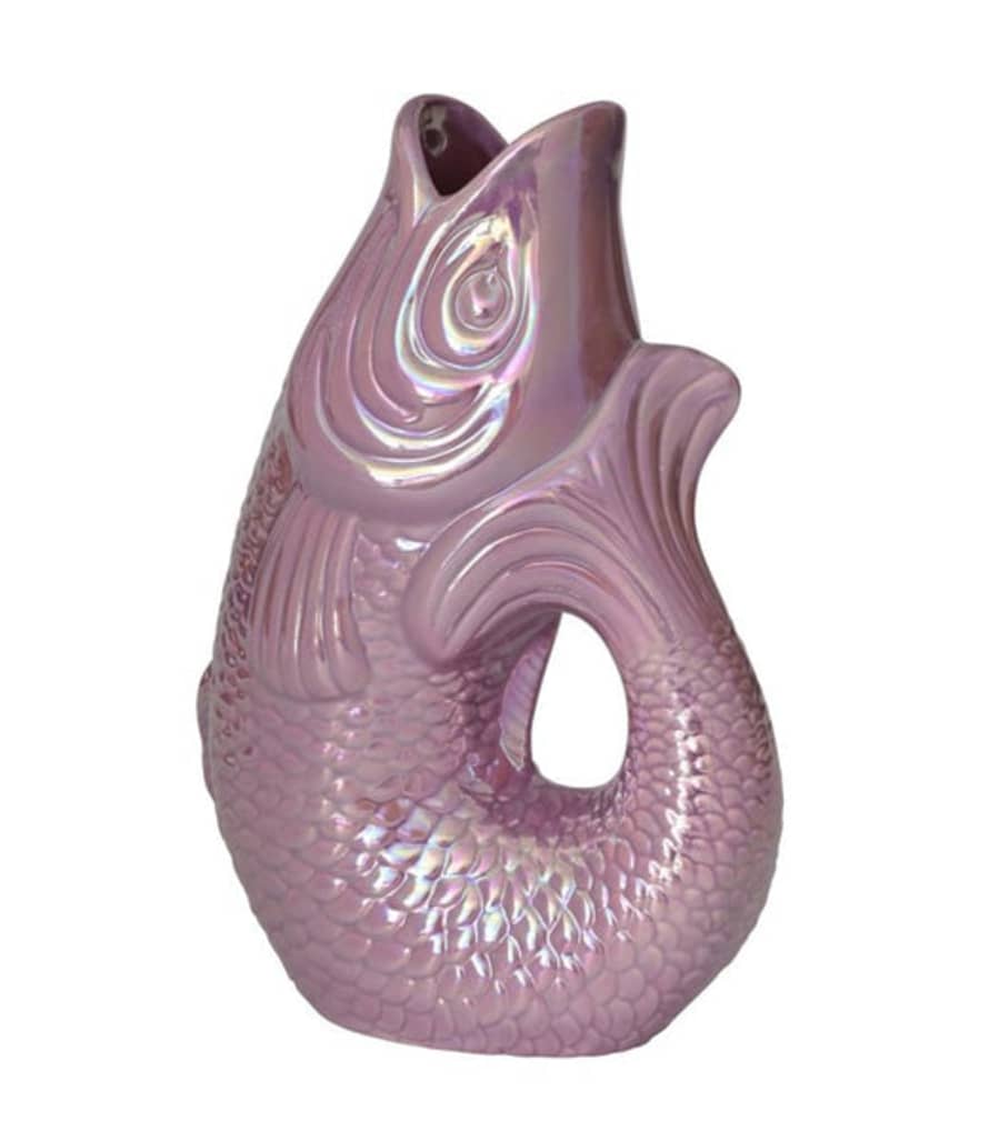 Gift Company Monsier Carafon Fish Vase S 1.2 Lt Violett 1087403091