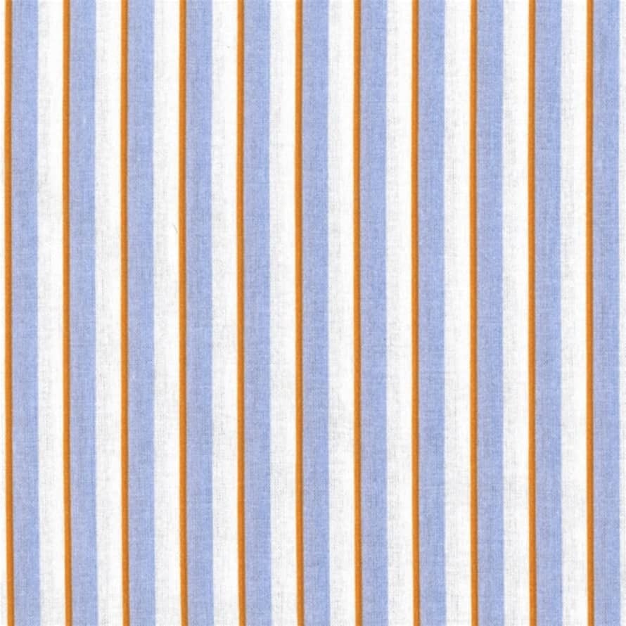 eja international Striped Orange/blue Oil Cloth